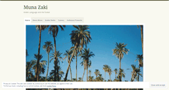 Desktop Screenshot of munazaki.com
