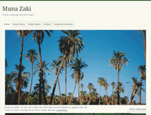 Tablet Screenshot of munazaki.com